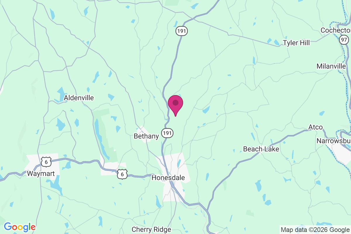 Dyberry map