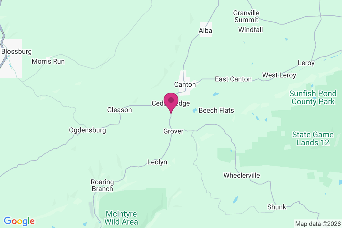 Cedar Ledge map