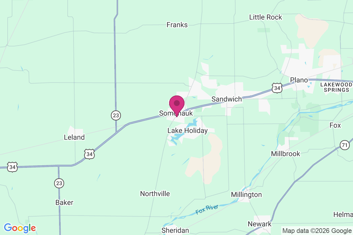 Somonauk map