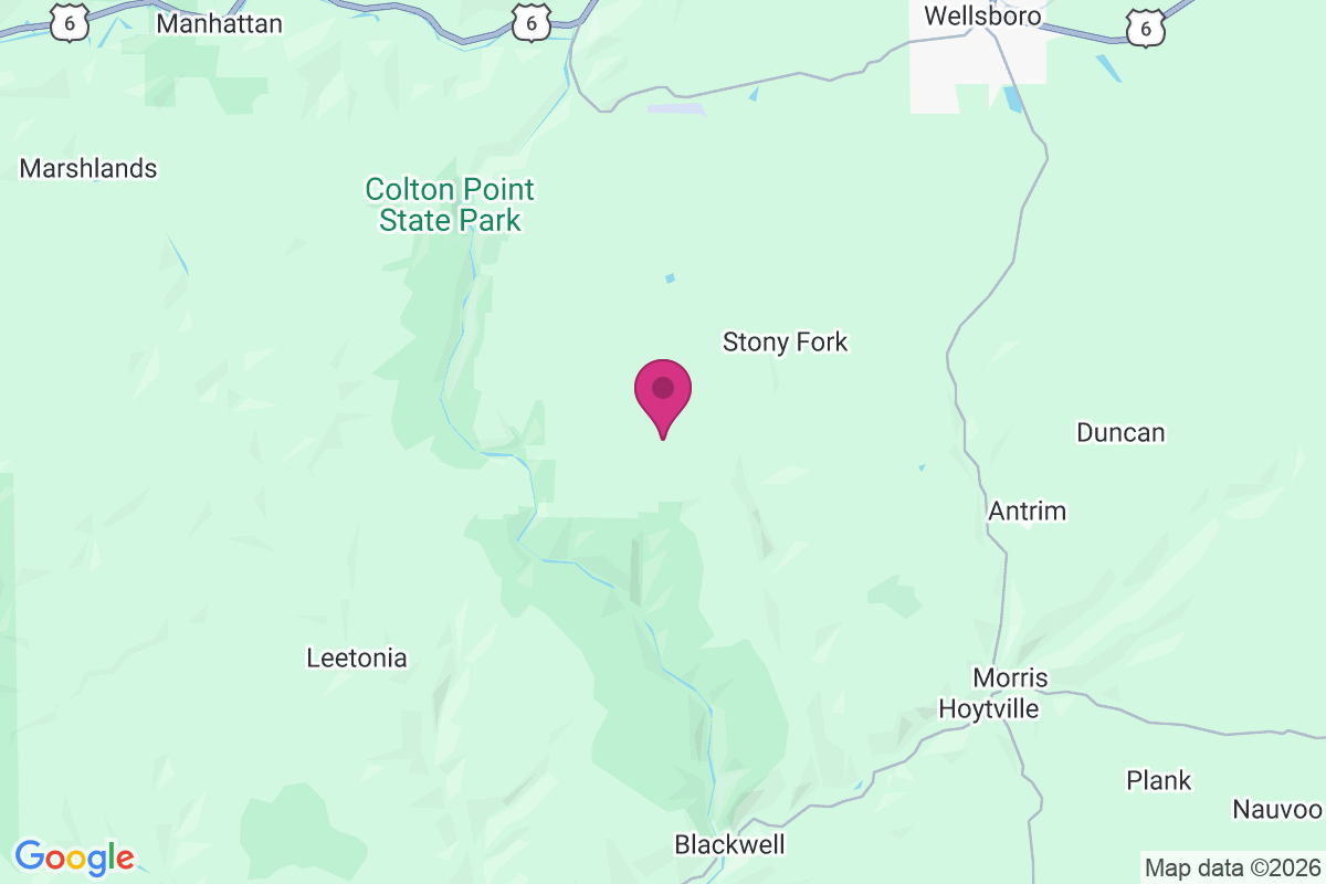 Olmsville map