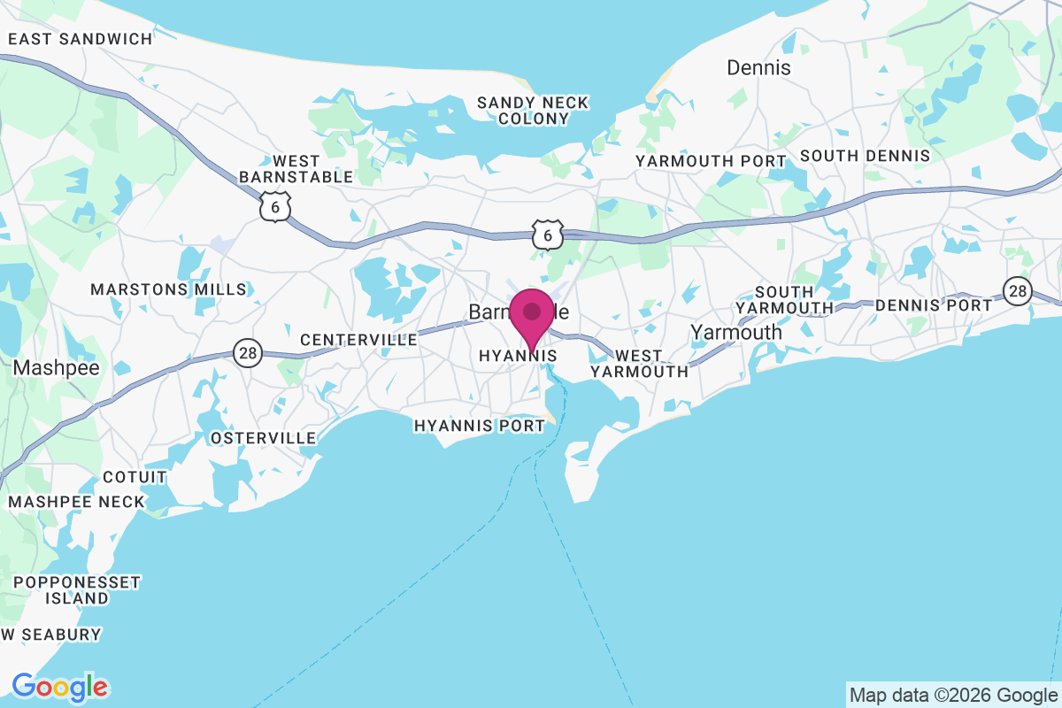 Hyannis map