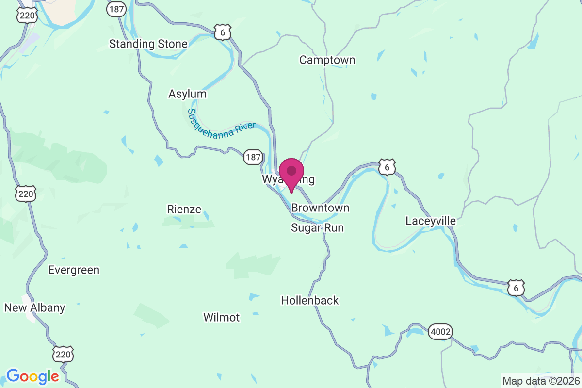 Wyalusing map