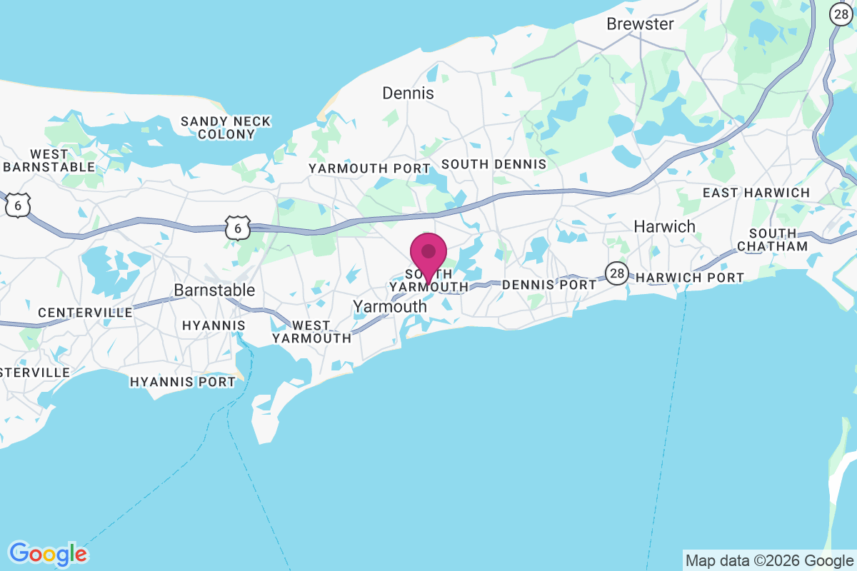 South Yarmouth map