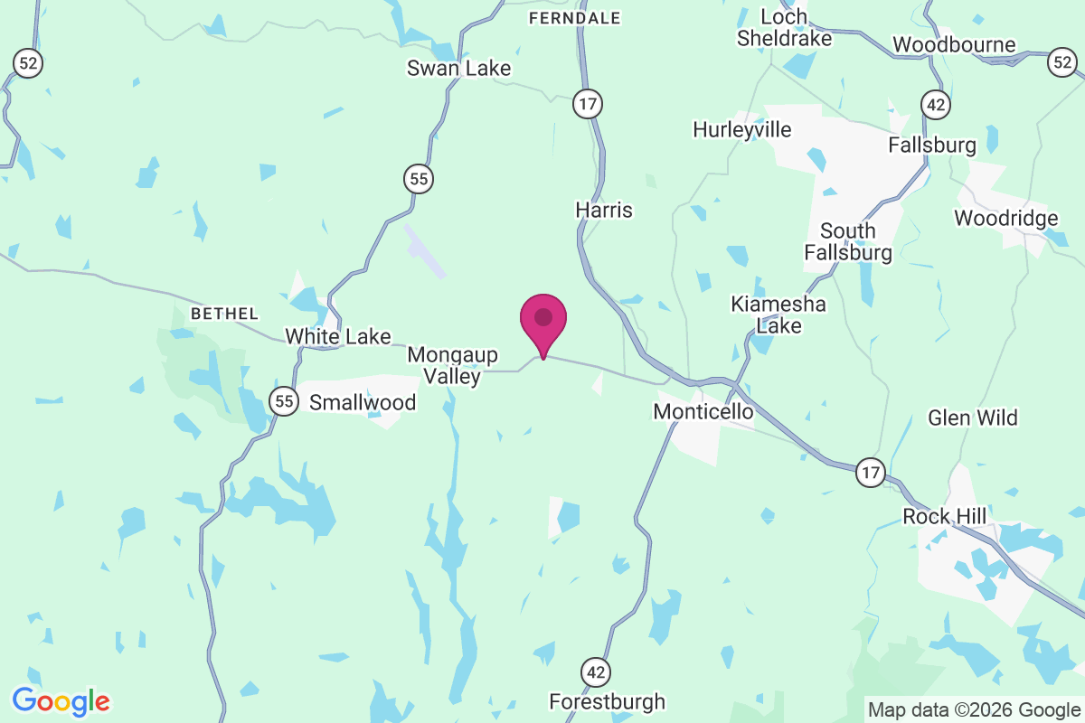 Coopers Corners map