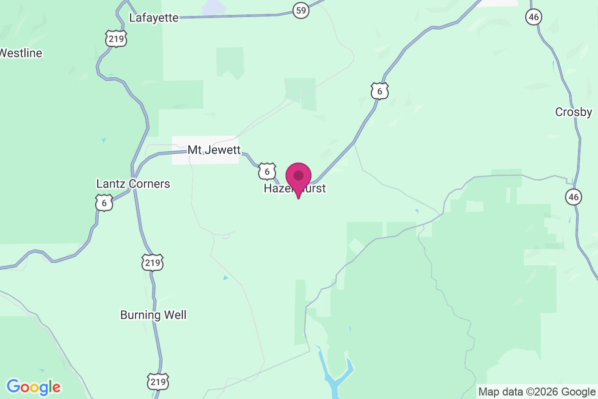 Hazel Hurst map