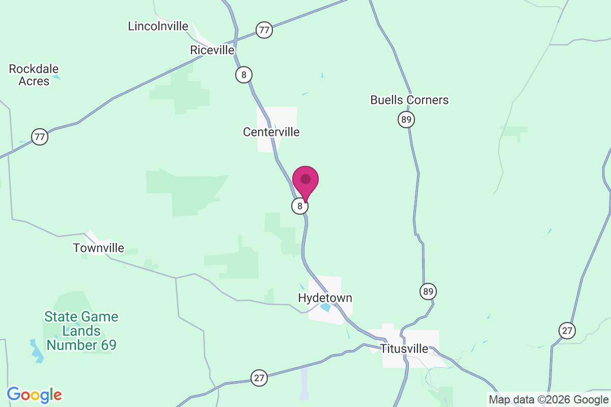 Five Corners map