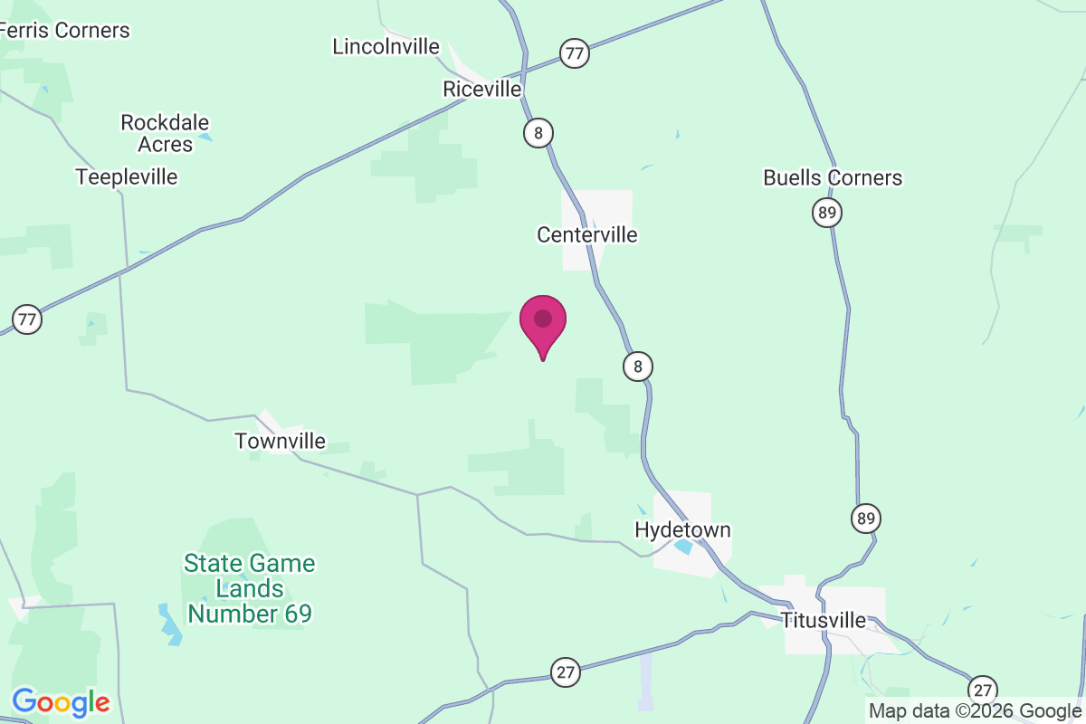 Tryonville map