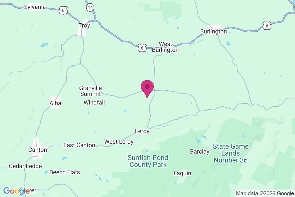 Granville Center map
