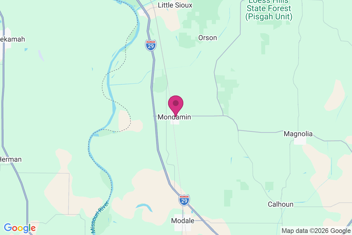 Mondamin map