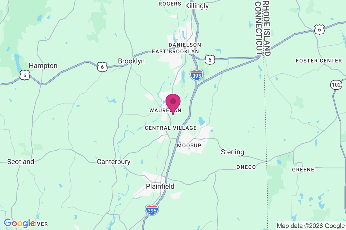 Wauregan map