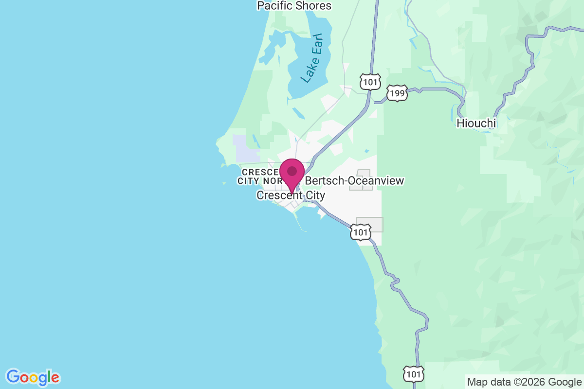 Crescent City map