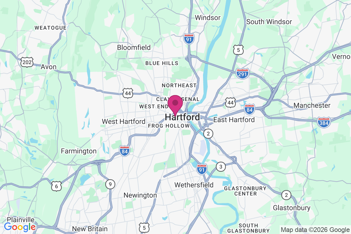 Hartford map