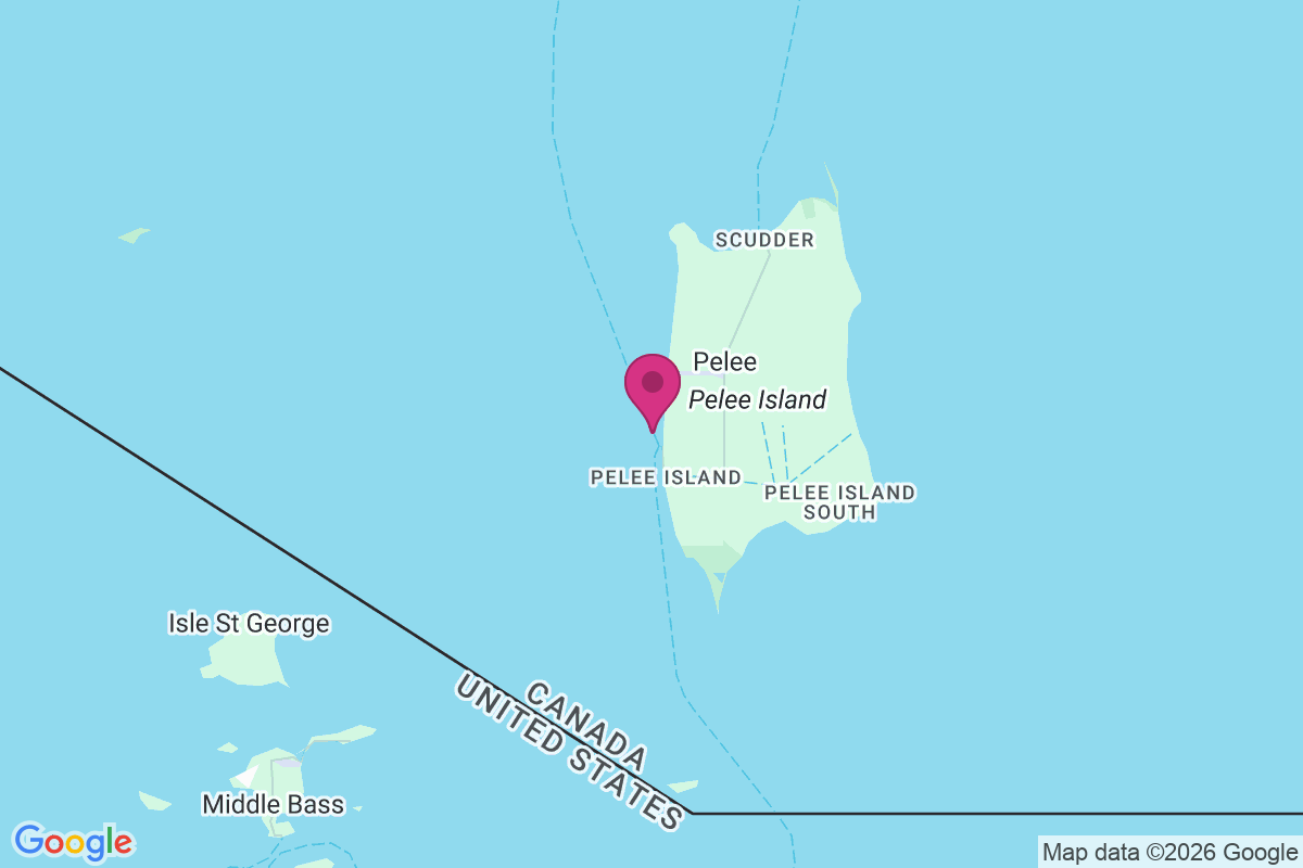 Pelee Island map