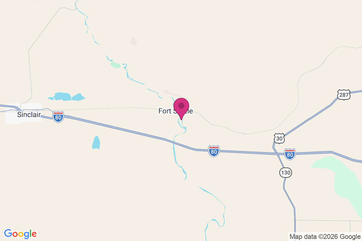 Fort Steele map