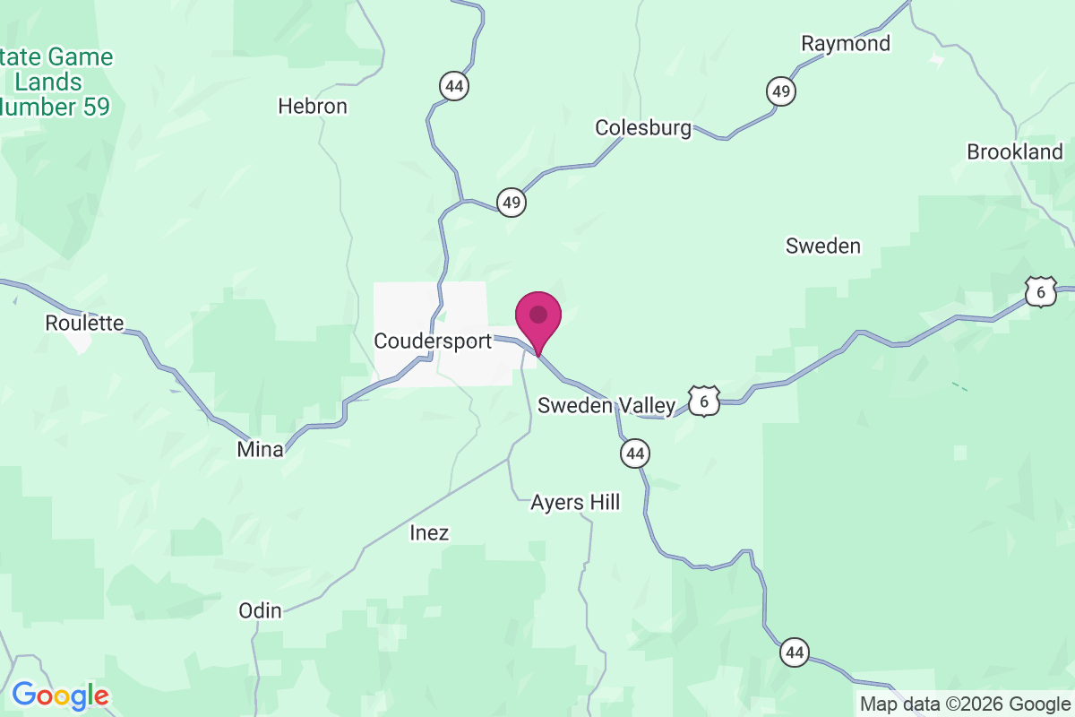Lymansville map