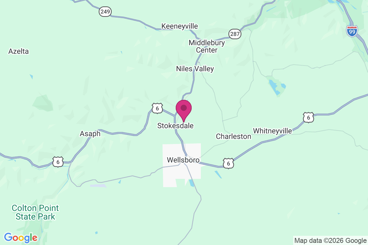 Wellsboro Junction map