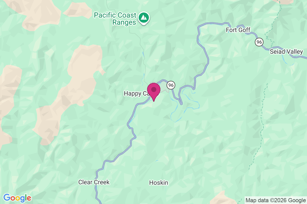 Happy Camp map