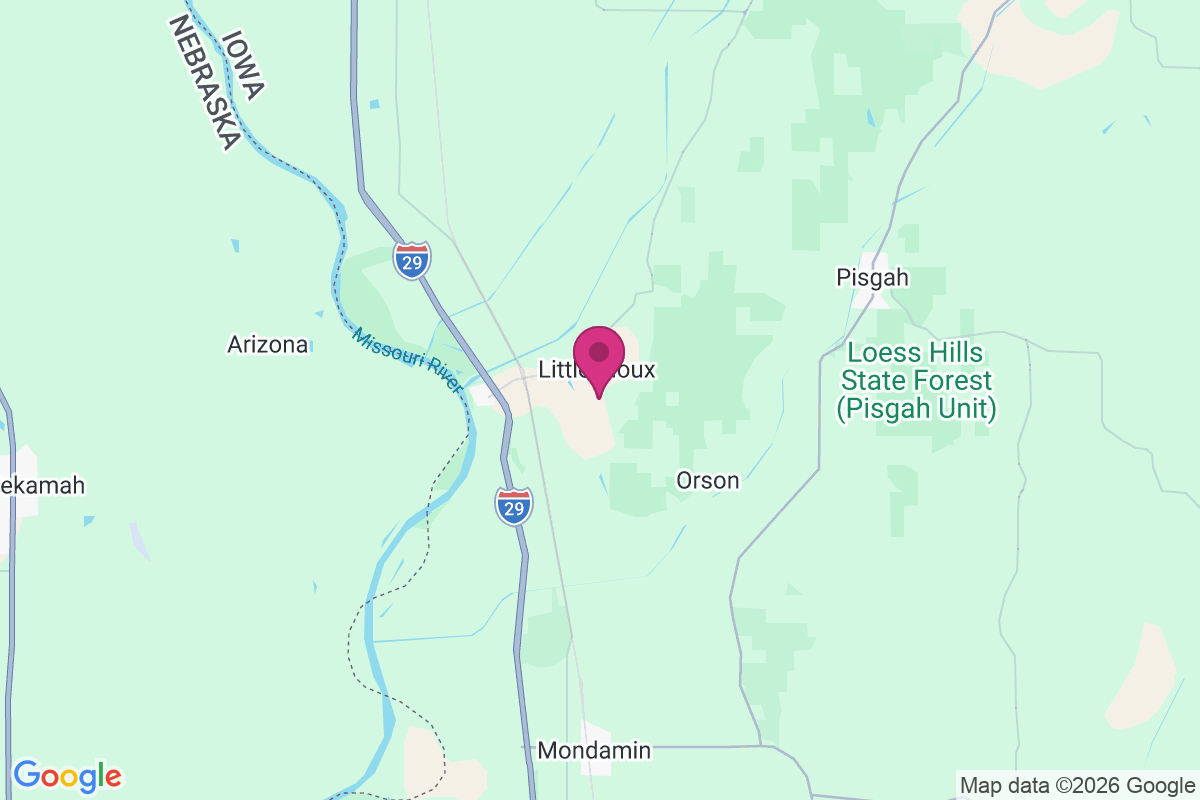 Little Sioux map