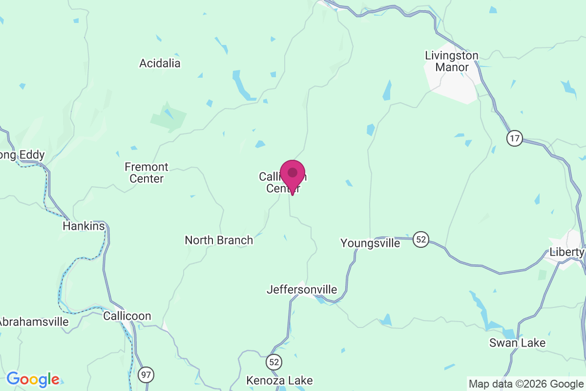 Callicoon Center map