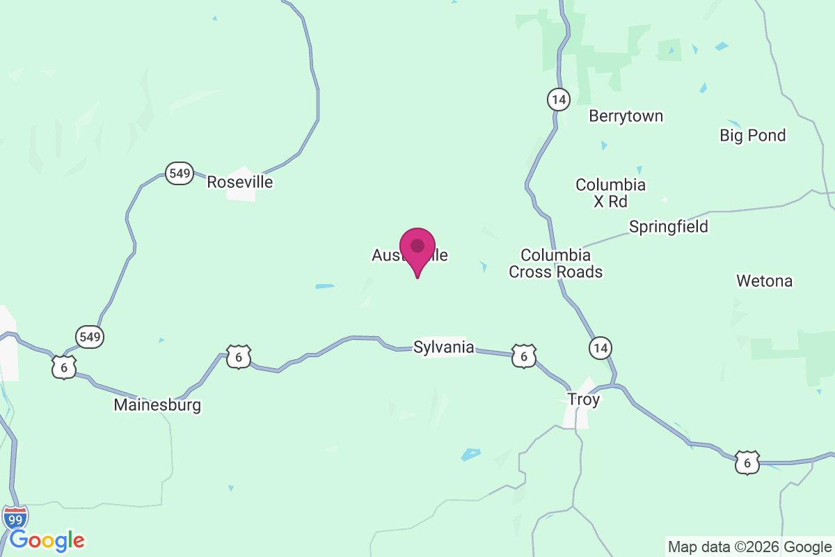 Austinville map