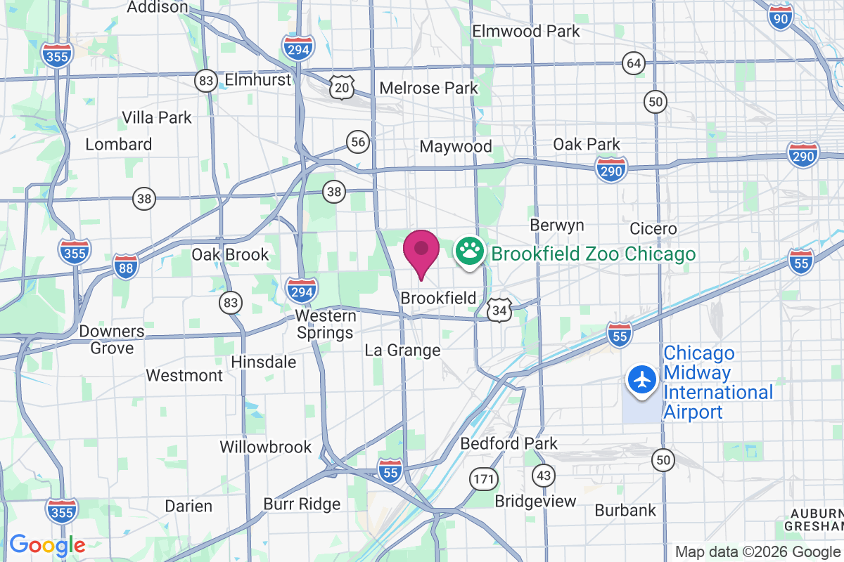 La Grange Park map