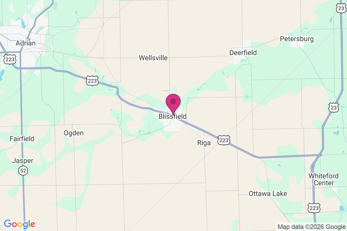 Ottawa Lake map