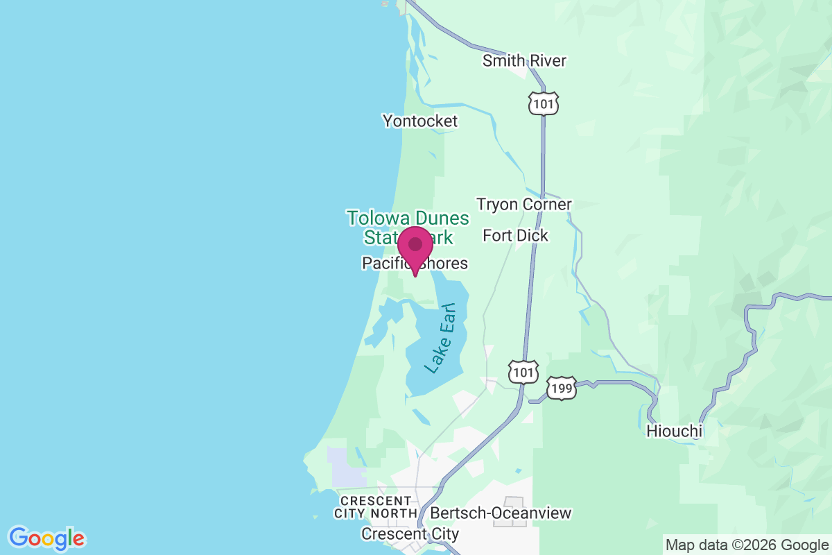 Pacific Shores map