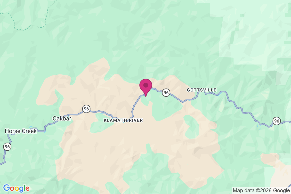 Klamath River map