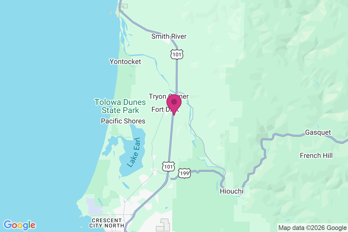 Fort Dick map