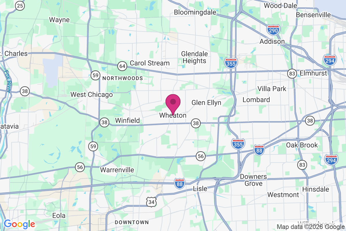 Wheaton map