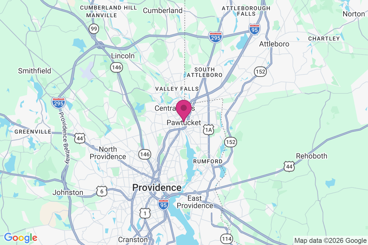 Pawtucket map