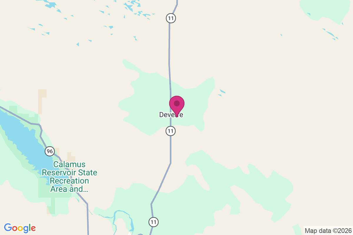 Deverre map