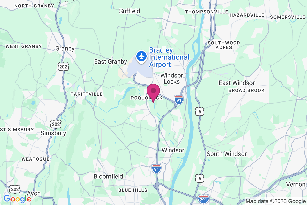 Poquonock map