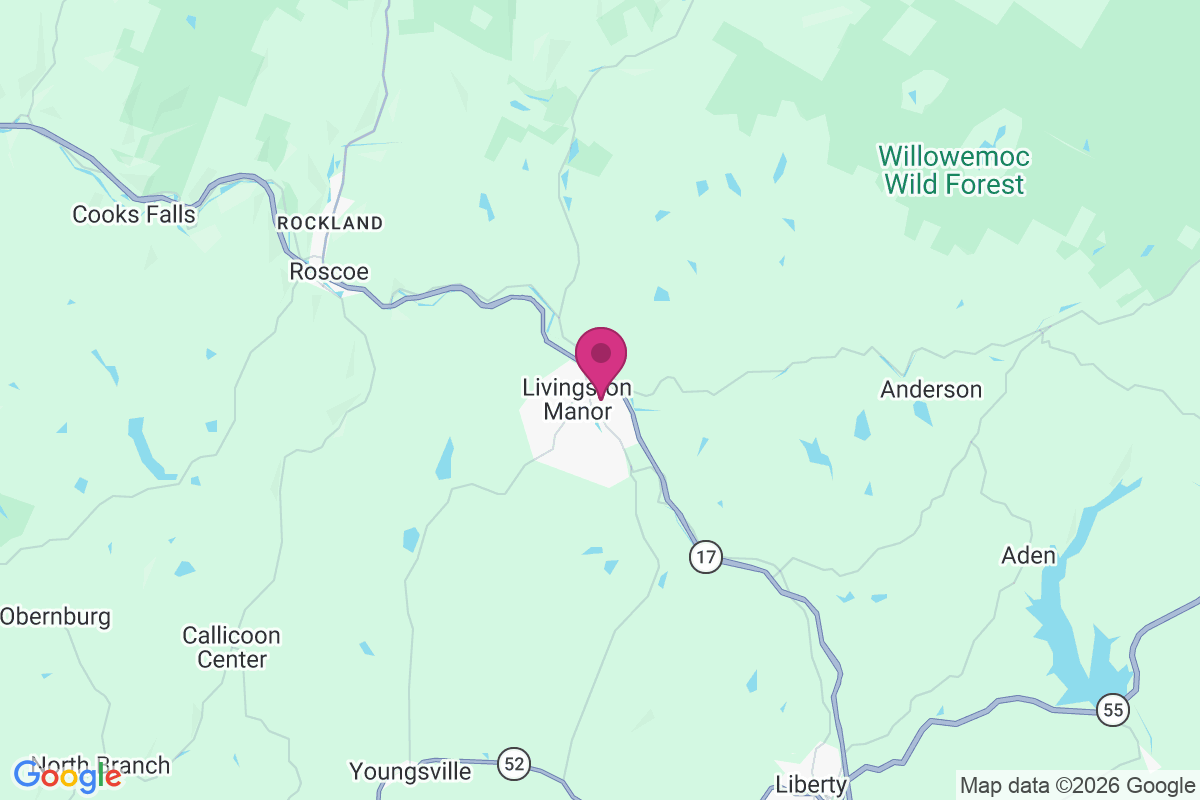Livingston Manor map