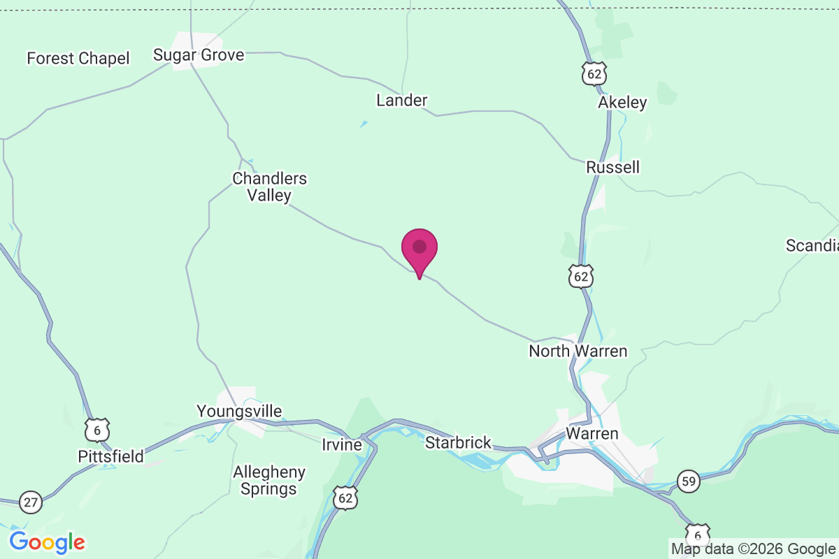 Jackson Run map