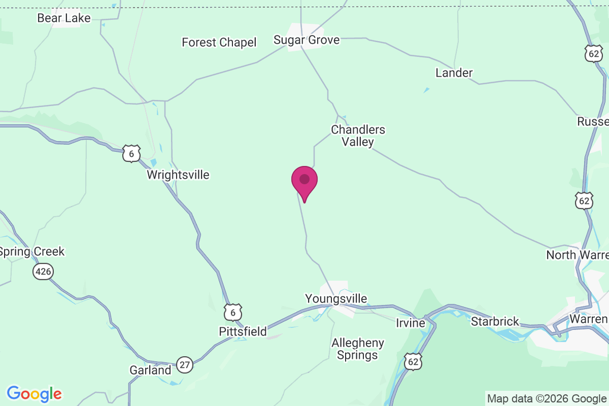 Matthews Run map