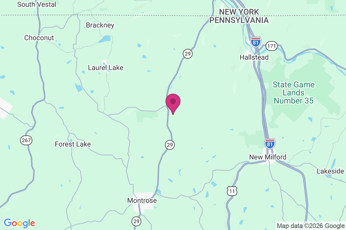 Franklin Forks map