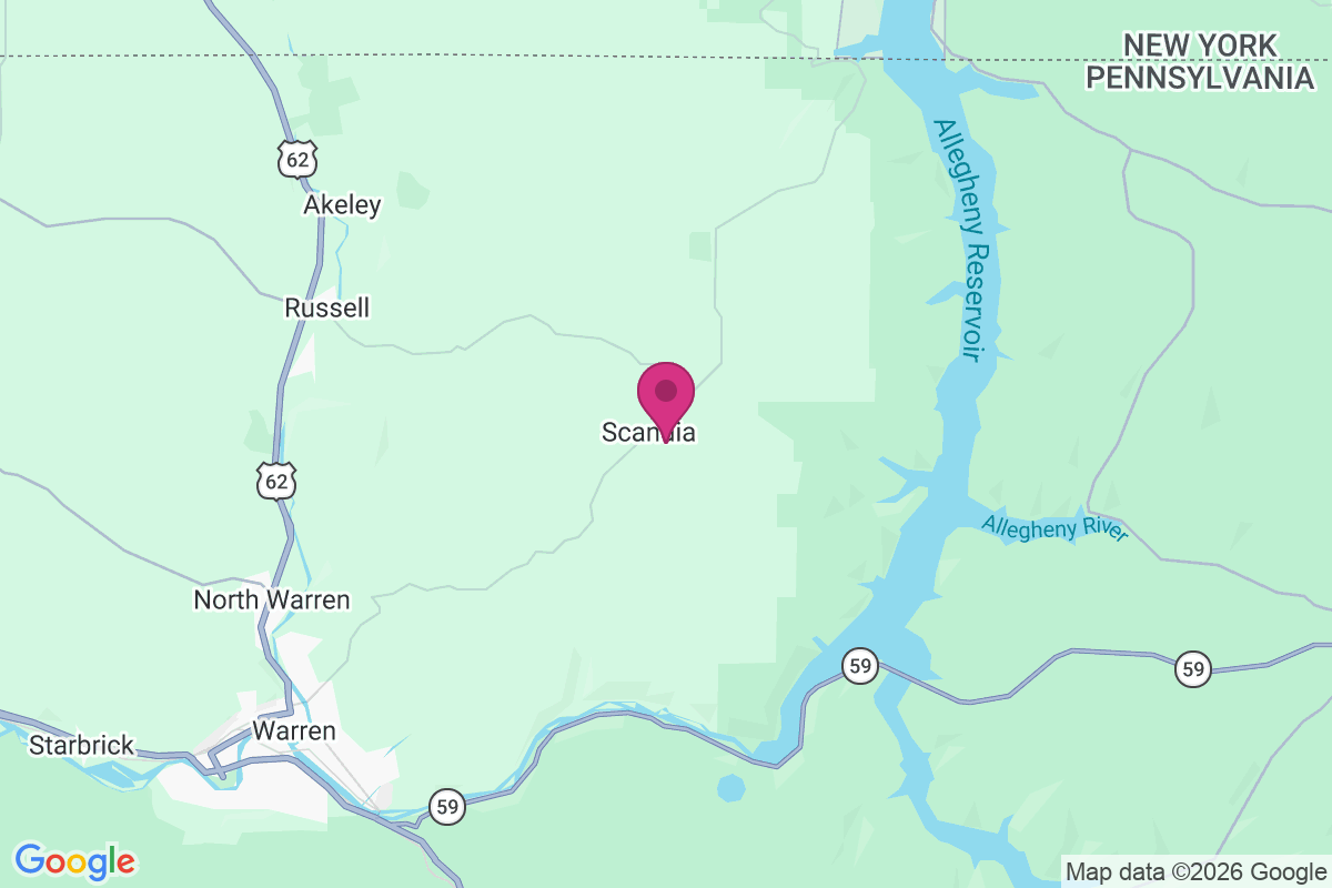 Scandia map