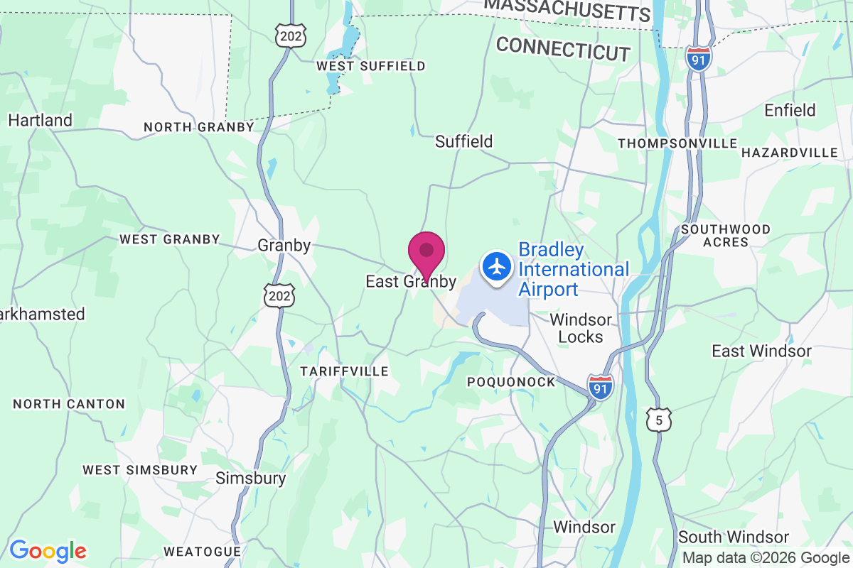 East Granby map