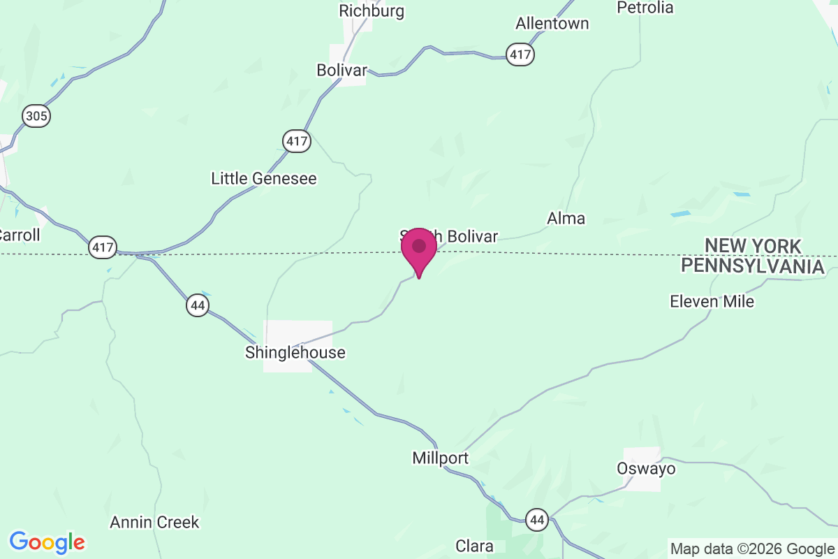 Honeoye map