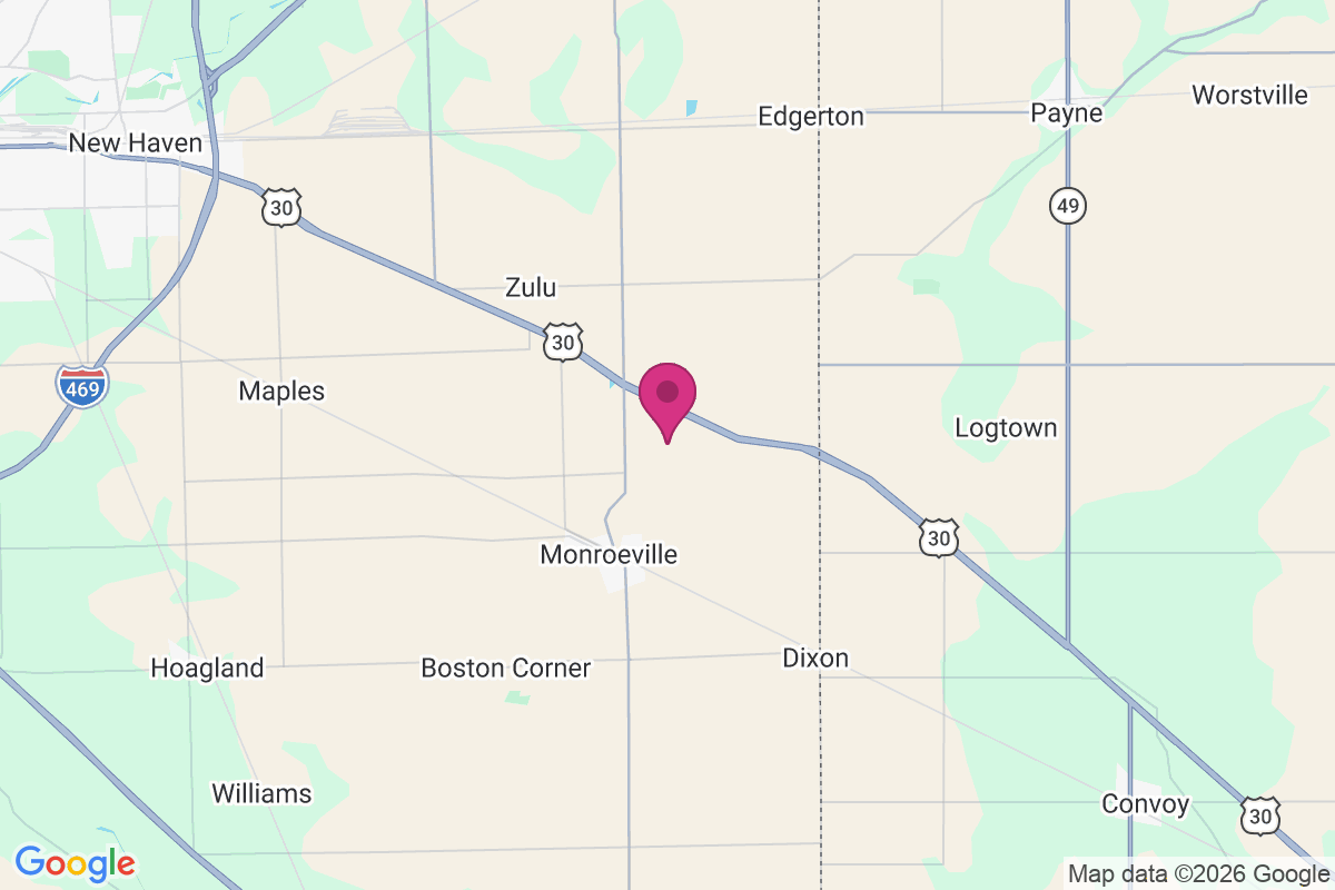 Four Presidents Corners map