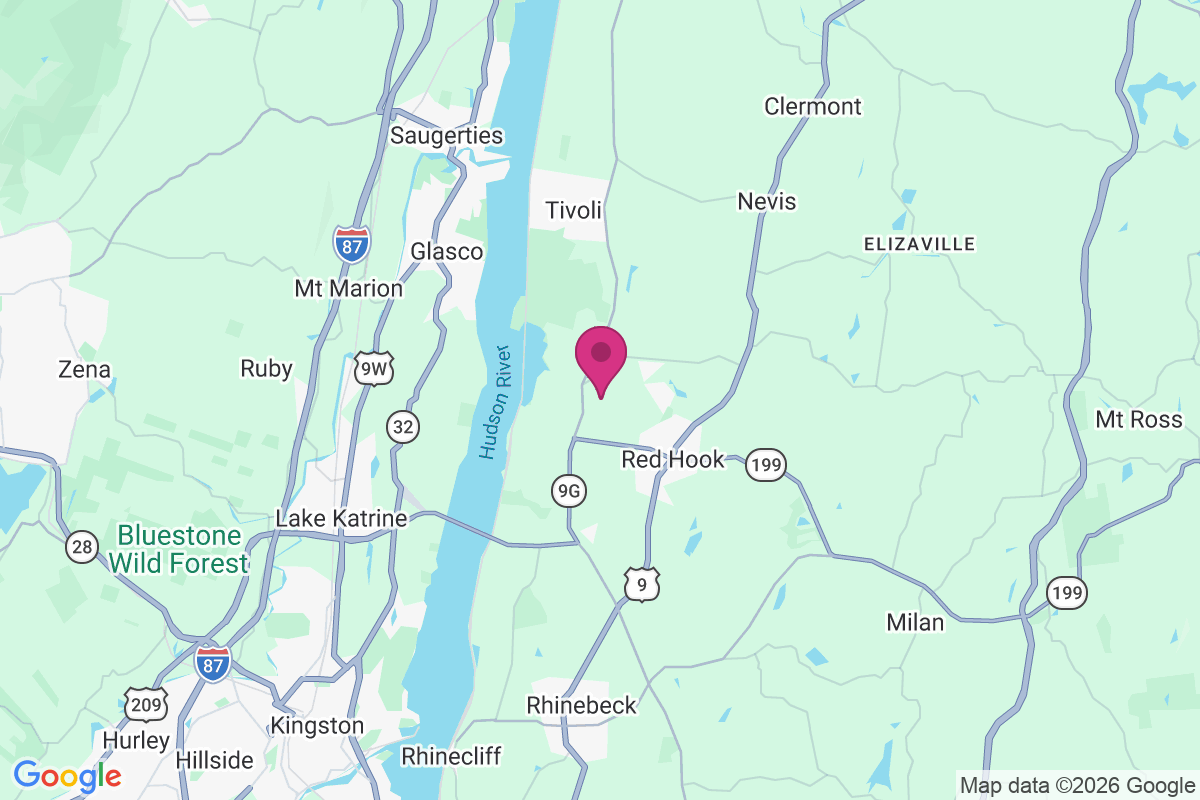 Annandale-on-Hudson map
