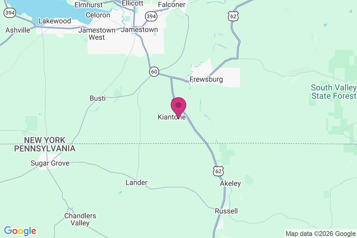 Kiantone map