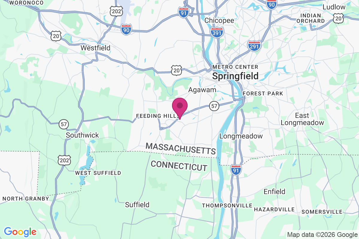 Agawam Town map