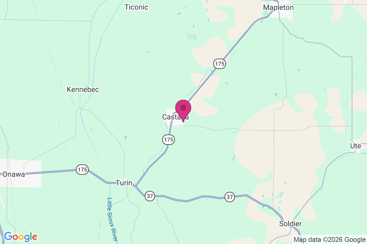 Castana map