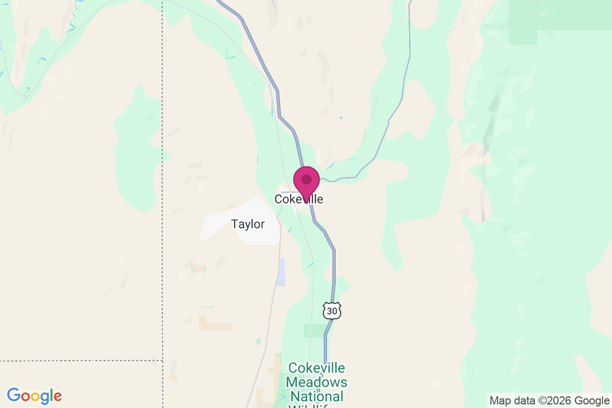Cokeville map