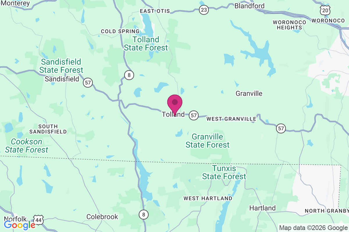 Tolland Center map