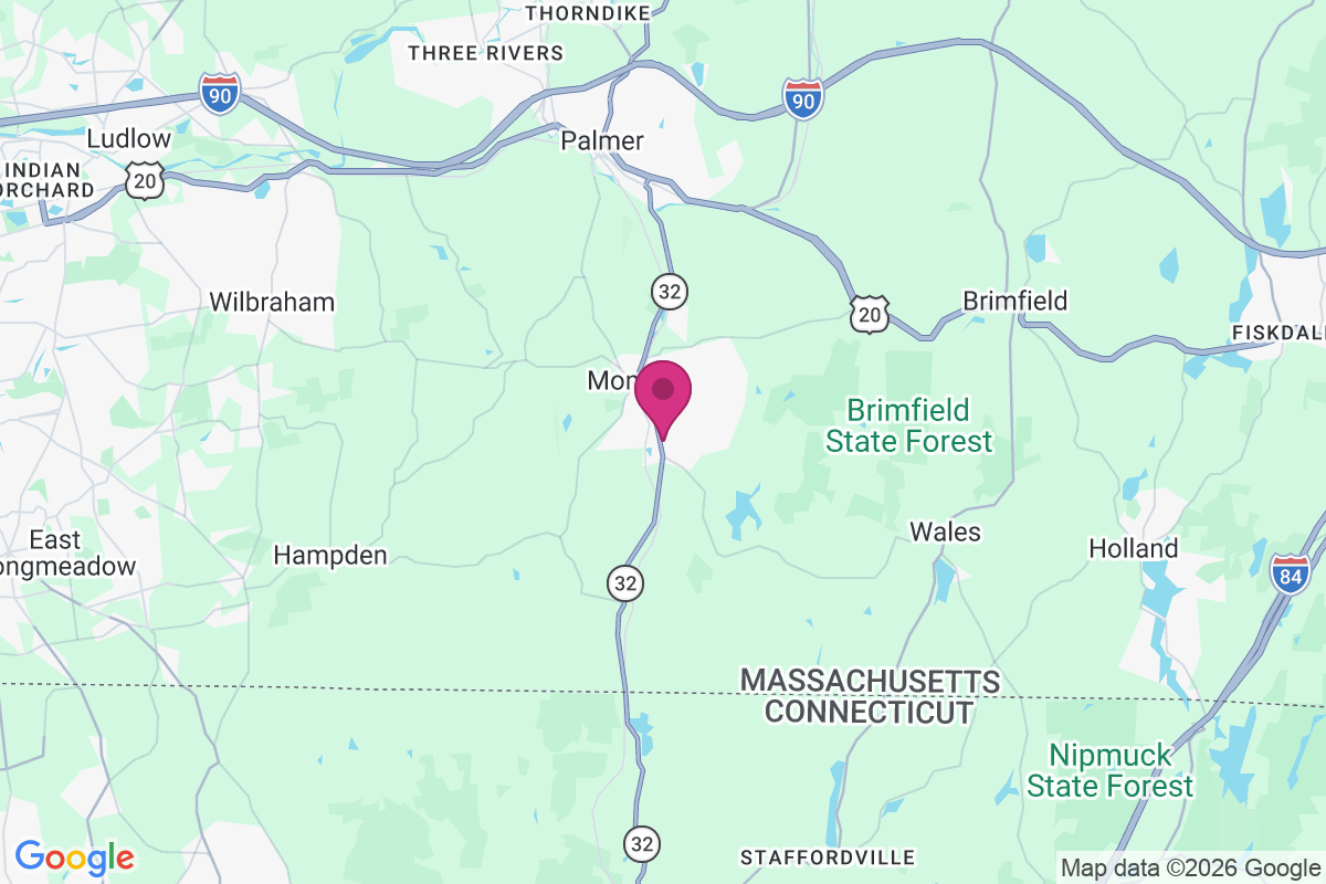 South Monson map