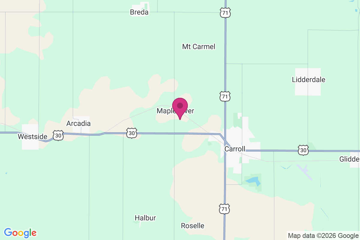 Maple River map