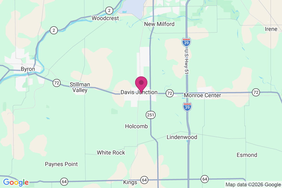 Davis Junction map